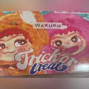 New WAKUKU Fox And Rabbit Trick Or Treat Series Plush Blind Box Case Collectible